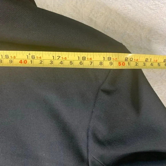 Topshop Black Belted Women's Blazer Jacket Size 8 Polyester Viscose Blend - Picture 9 of 16